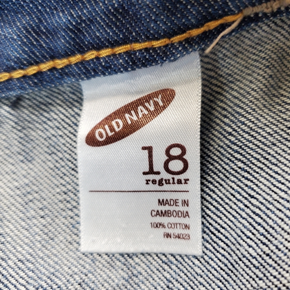 Old Navy‎ Mini Jean Skirt Plus Size 18 Regular - Picture 4 of 7